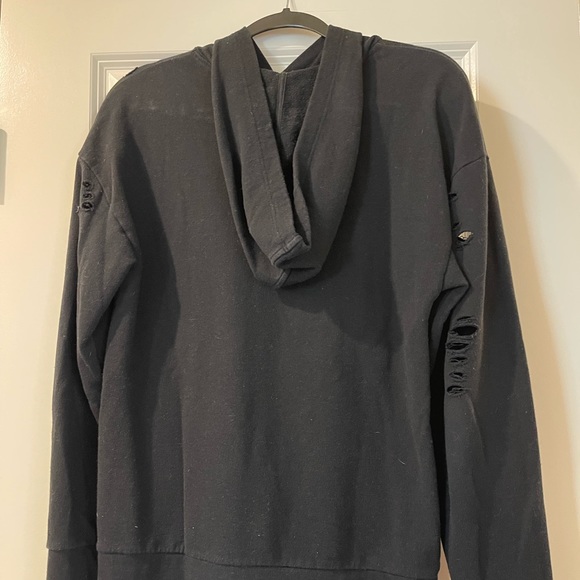 Topshop distress sweater hoodie - Picture 2 of 4